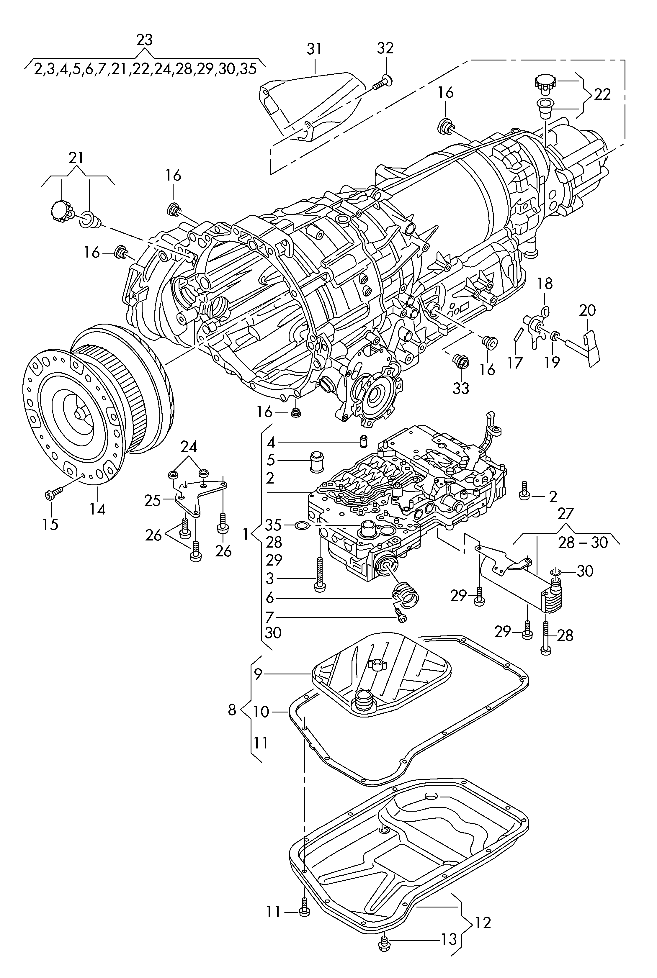VAG N   911 432 03 - VAG N   911 432 03 - Set surub, volanta allinparts.ro