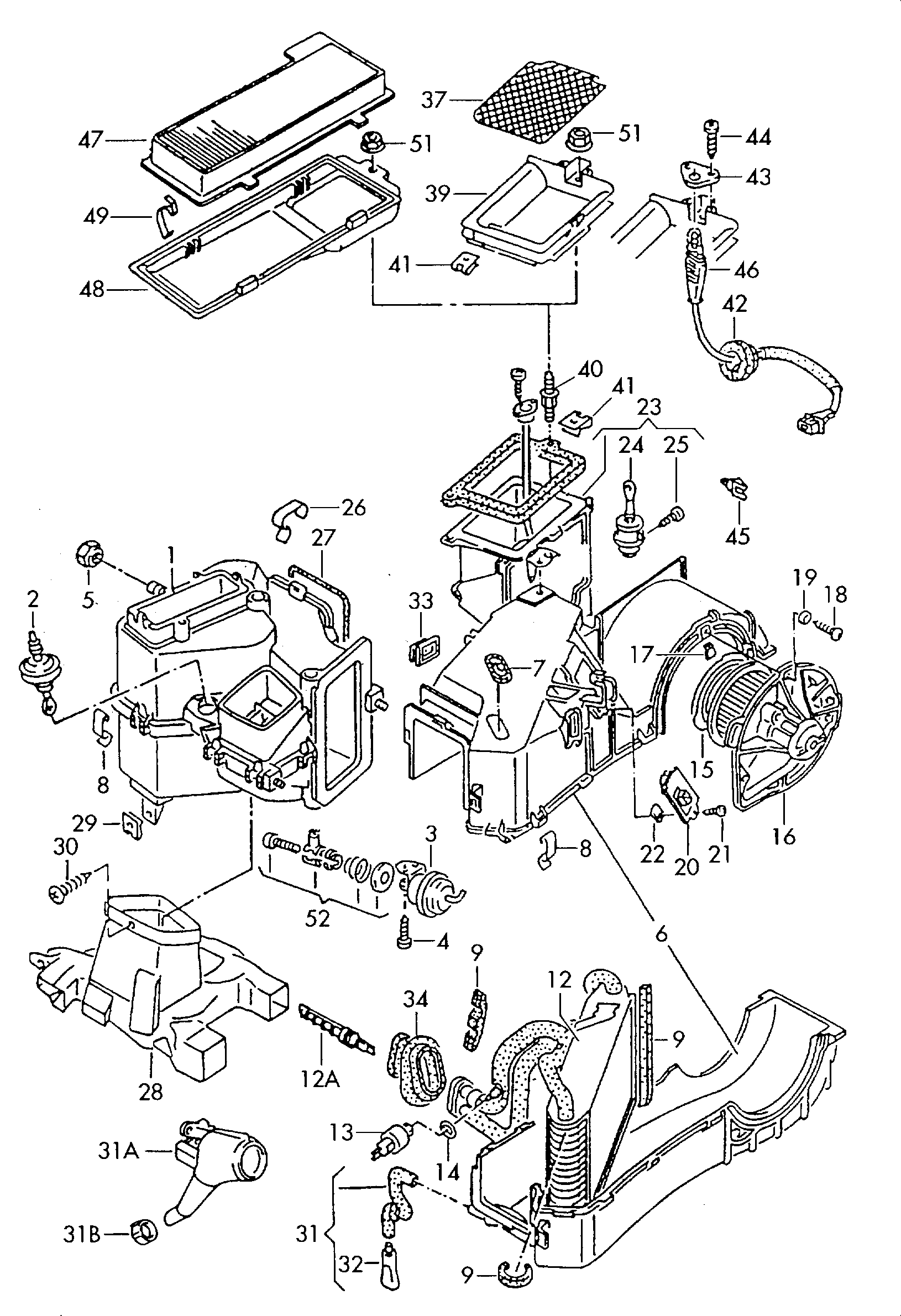 VAG 8A0819439B - Filtru, aer habitaclu allinparts.ro