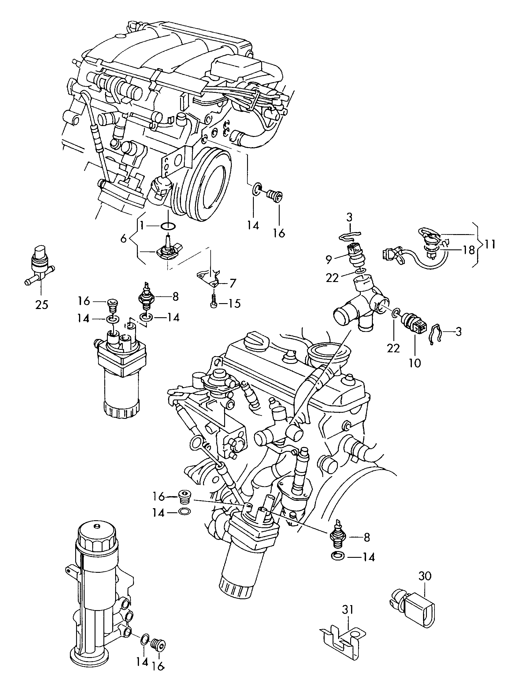 VAG 01E.941.521.B - Comutator, lampa marsalier allinparts.ro