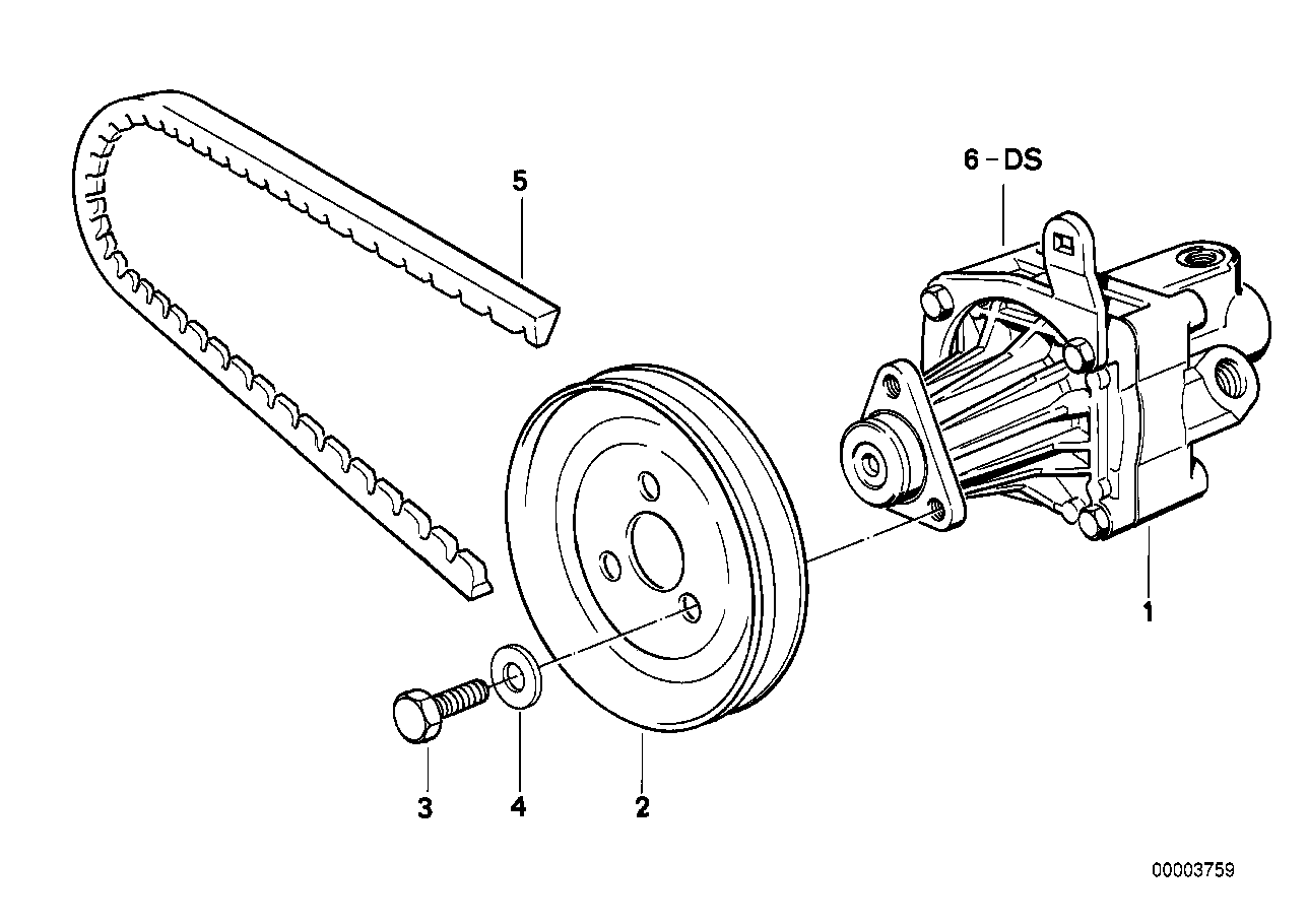 BMW 32 41 1 141 243 - Pompa hidraulica, sistem de directie allinparts.ro