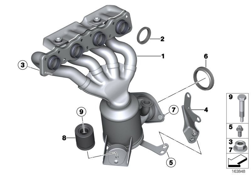 BMW 18407563671 - Catalizator allinparts.ro
