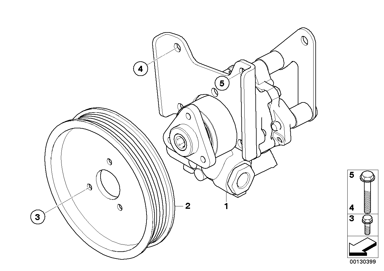 BMW 32 41 3 404 615 - Pompa hidraulica, sistem de directie allinparts.ro