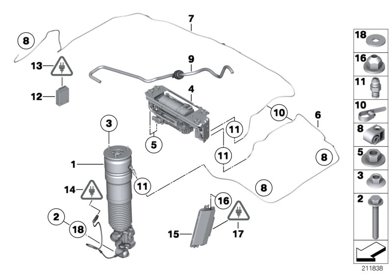 BMW 37206789168 - Furtun, alimentare aer allinparts.ro