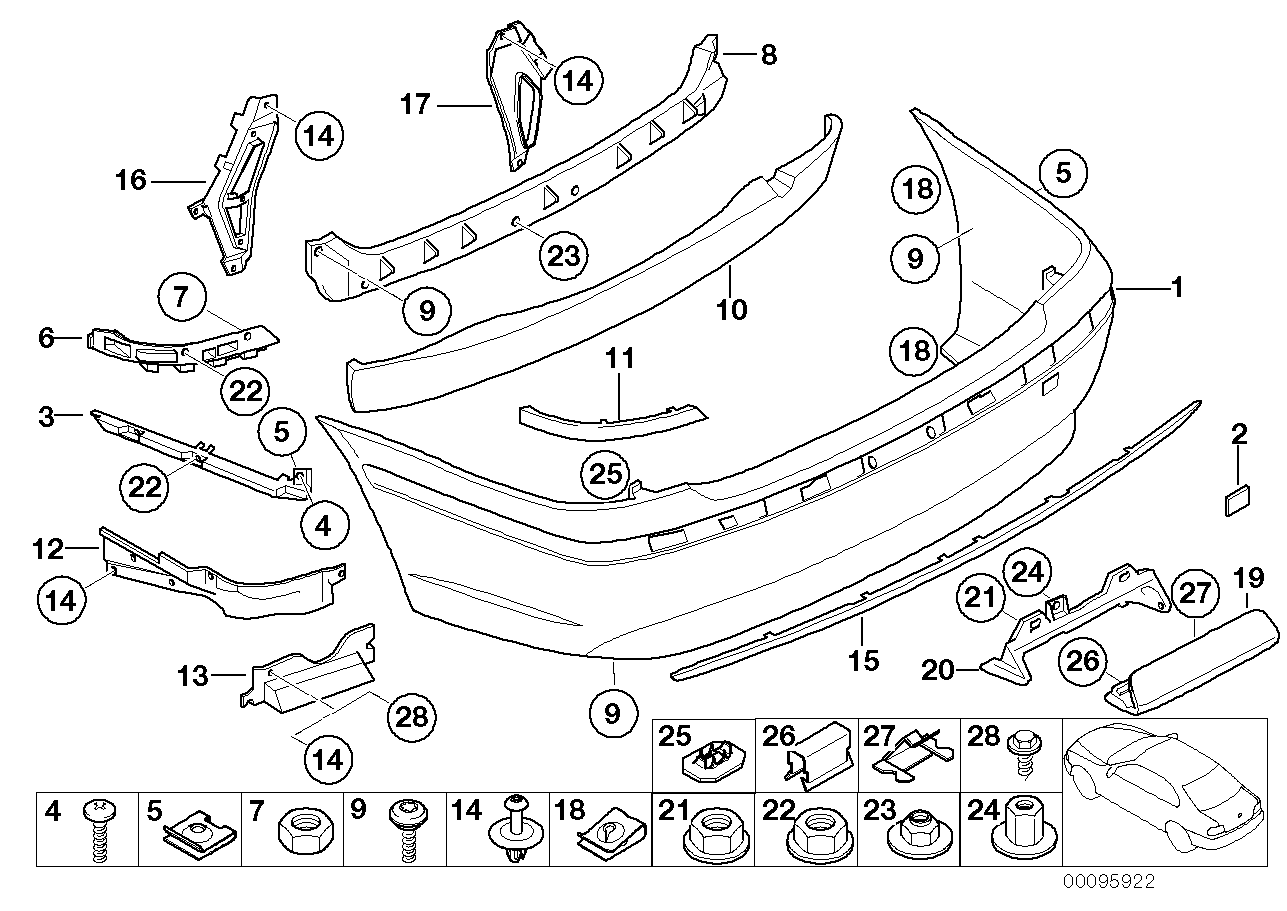 BMW 51 71 8 254 528 - Surub allinparts.ro