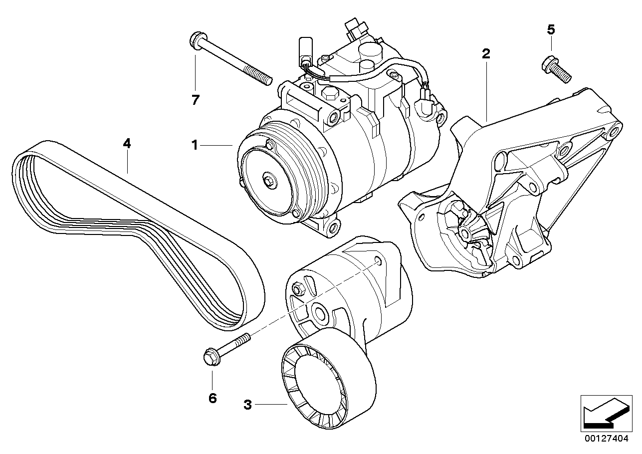 BMW 11 28 7 512 563 - Curea transmisie cu caneluri allinparts.ro