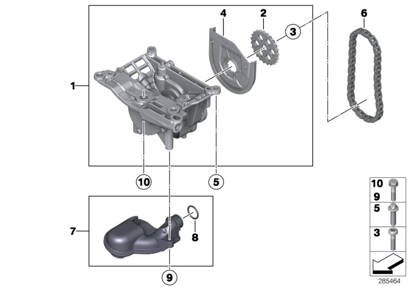BMW 11 41 7 812 449 - BMW 11 41 7 812 449 - Chit lant de distributie allinparts.ro