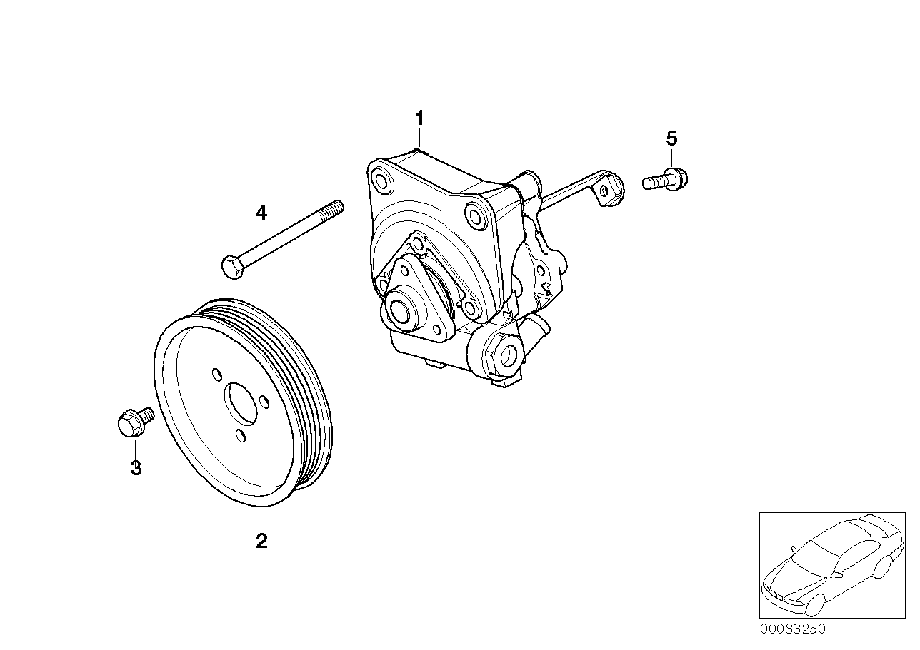 BMW 32 41 2 229 679 - Pompa hidraulica, sistem de directie allinparts.ro
