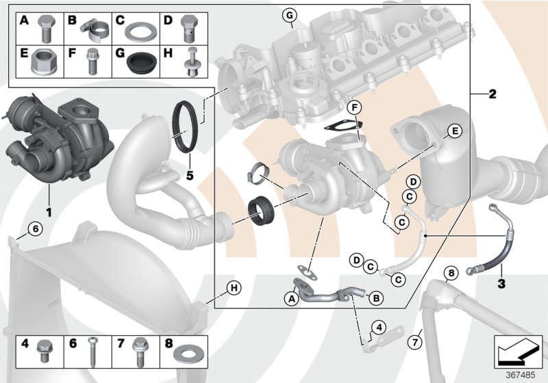 BMW 11652248901* - Compresor,sistem de supraalimentare allinparts.ro