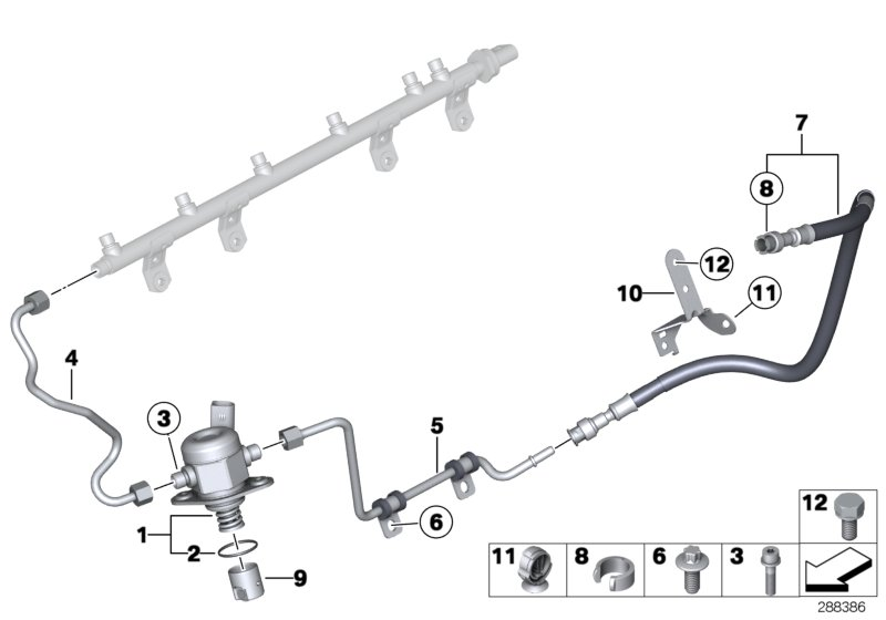 BMW 13 51 7 528 408 - Inel cauciuc allinparts.ro