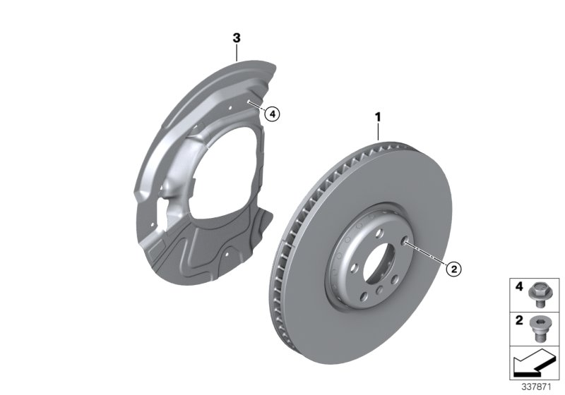 BMW 34116886478 - BMW 34116886478 - Disc frana allinparts.ro