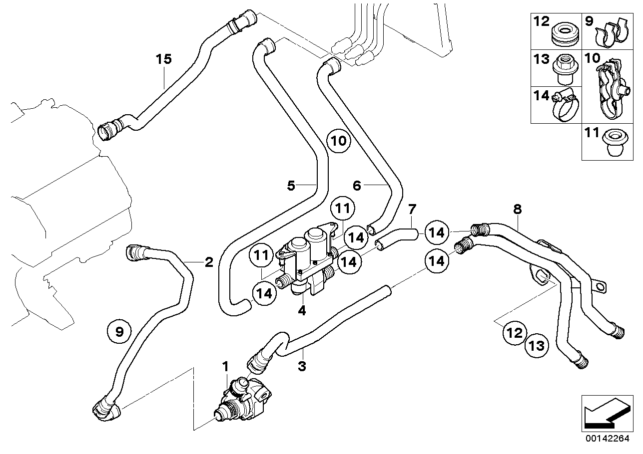 BMW 64 11 6 908 294 - Supapa control, agent frigorific allinparts.ro