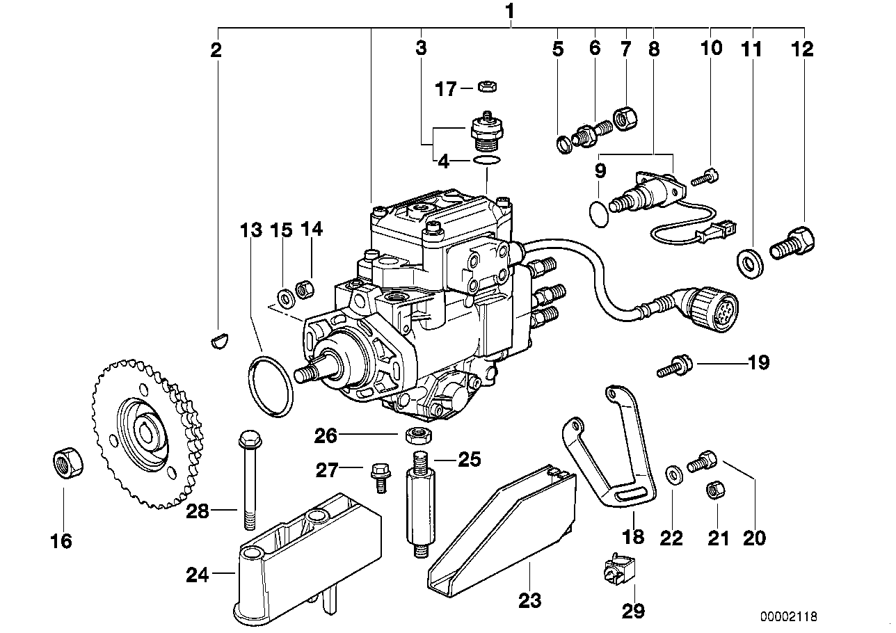 BMW 13512243295 - Opritor,injectie allinparts.ro