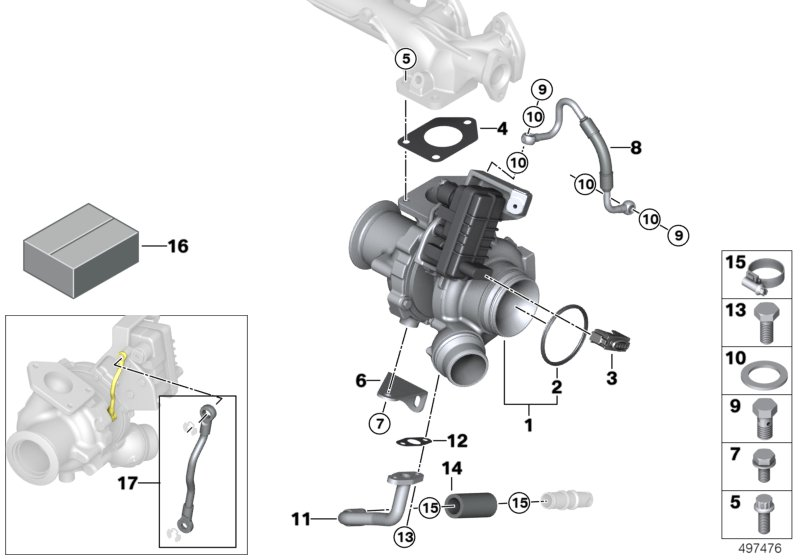 BMW 11658506722 - Compresor,sistem de supraalimentare allinparts.ro