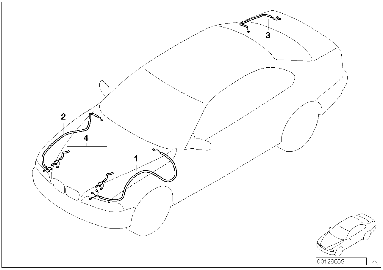 BMW 61 11 6 943 602 - Set reparatie, set cabluri allinparts.ro