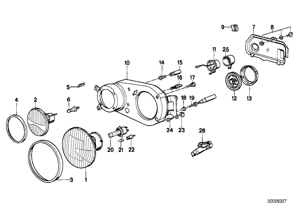 Mini 0750 9 063 576 - Bec,lumini de stationare allinparts.ro