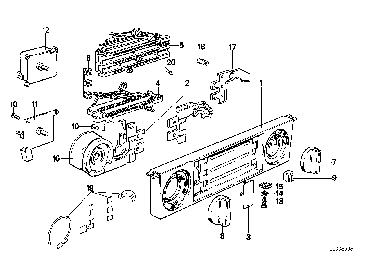 BMW 07 11 9 978 375 - Bec, lumini bord allinparts.ro