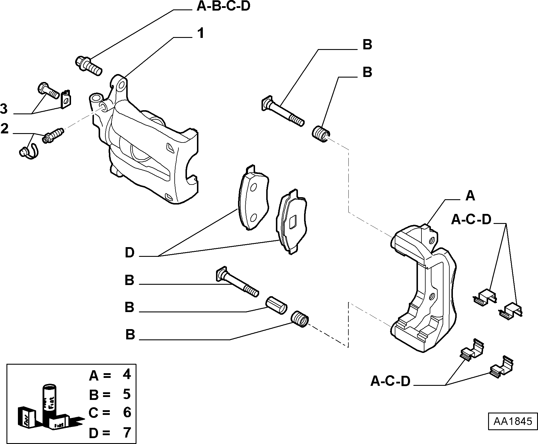 PSA 77365555 - Etrier frana allinparts.ro