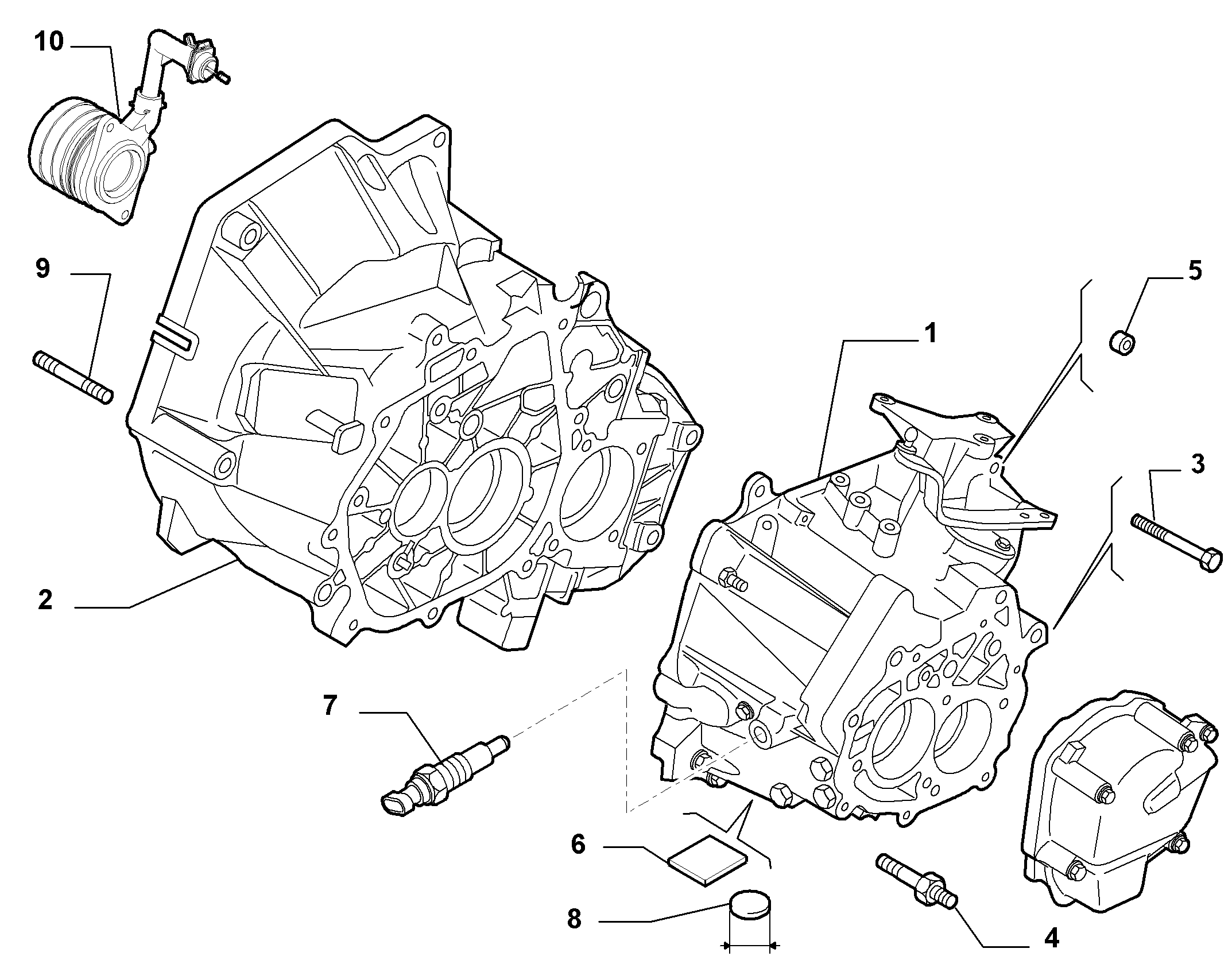 PSA 55243919 - Rulment de presiune, ambreiaj allinparts.ro