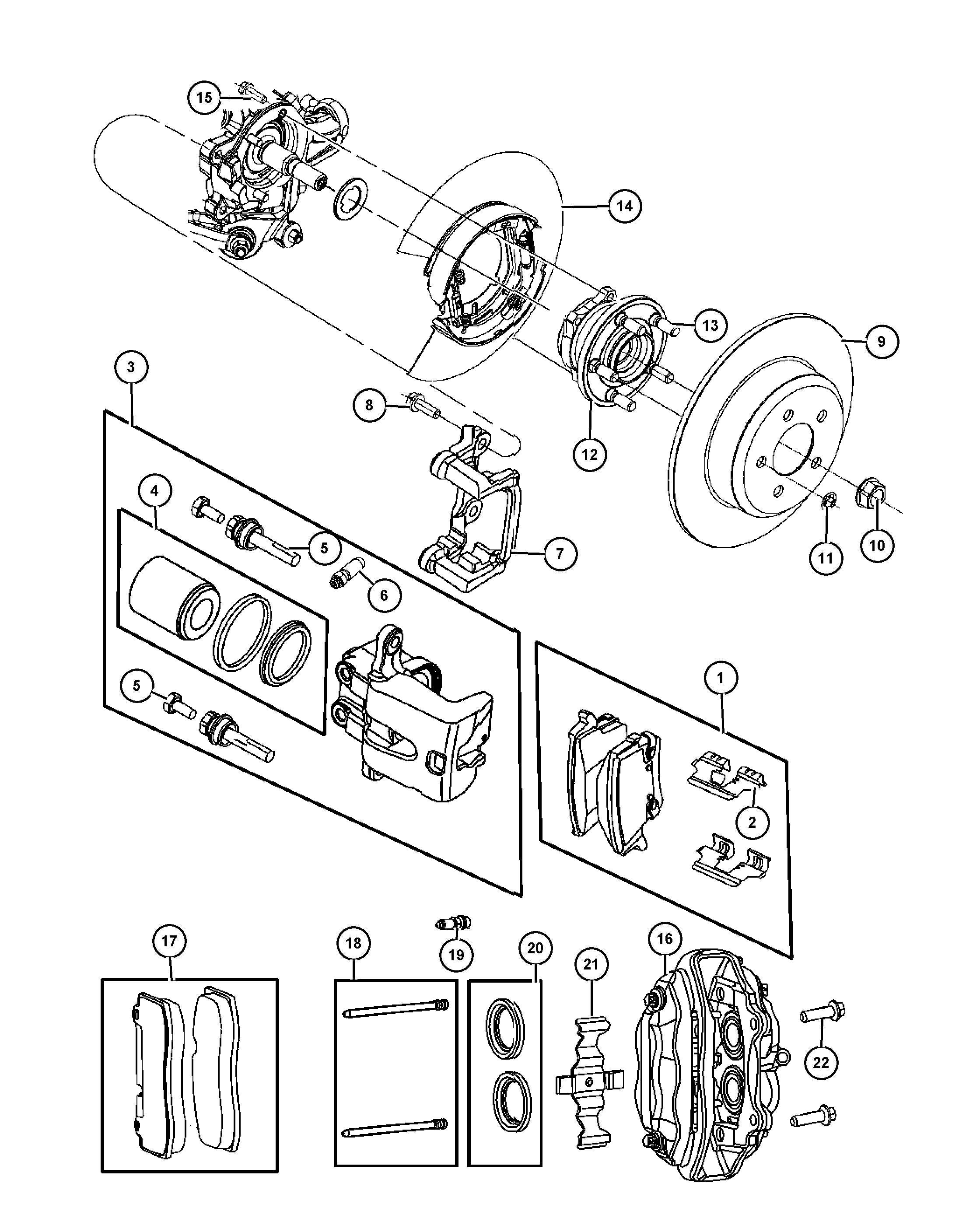 FCA 5142 560AB - Set placute frana,frana disc allinparts.ro