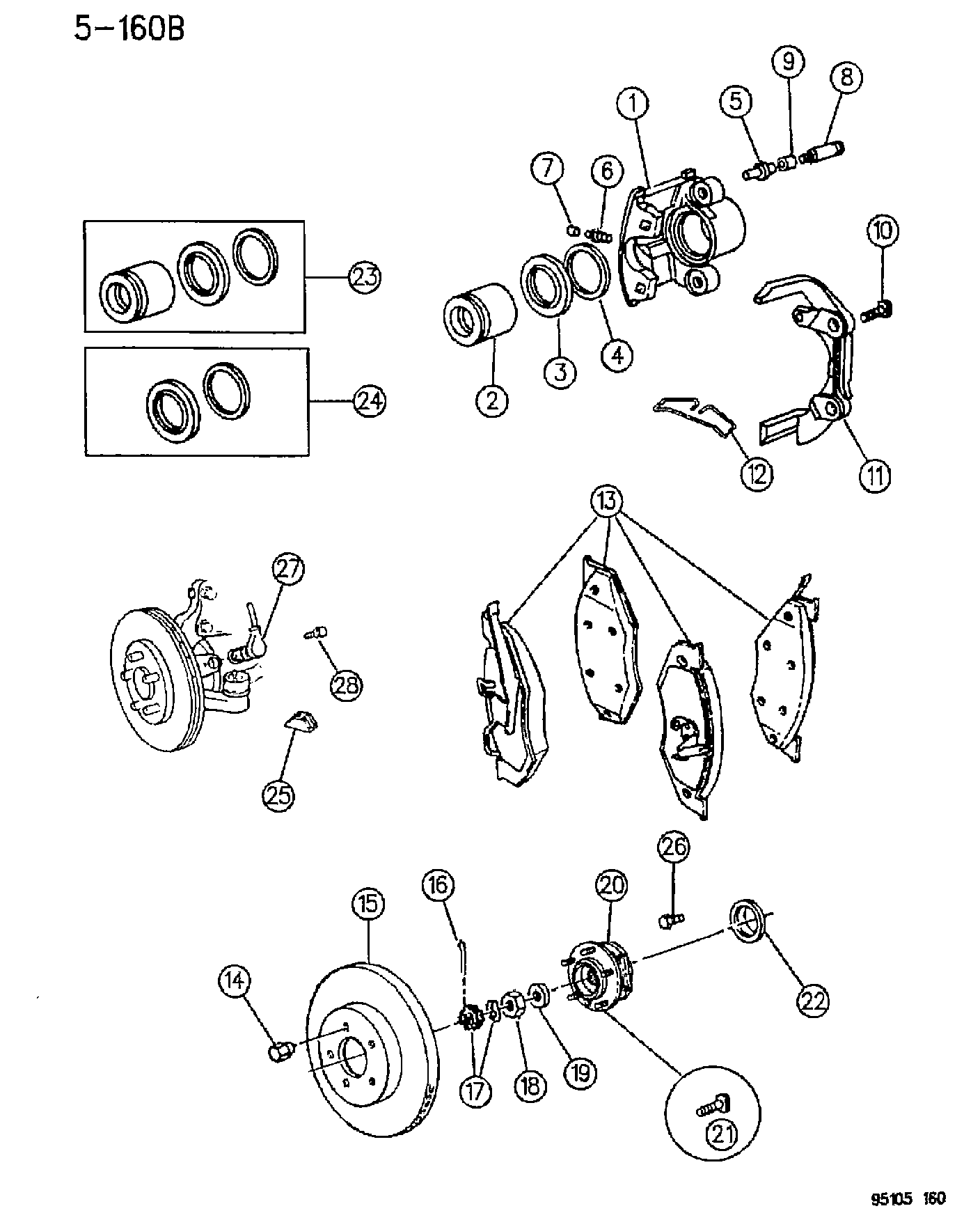 FCA 442 3812 - Set placute frana,frana disc allinparts.ro
