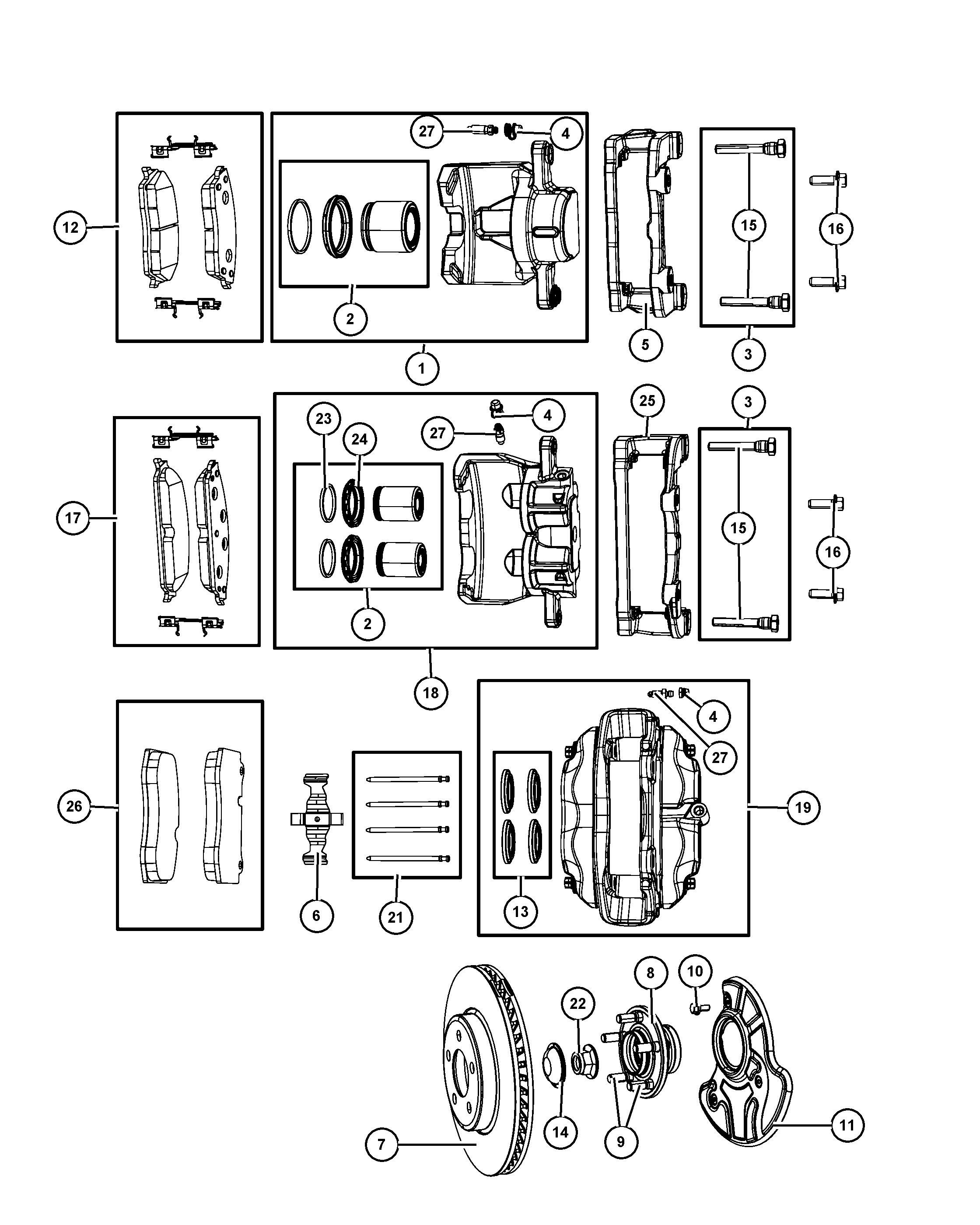 FCA 5290 537AB - Disc frana allinparts.ro