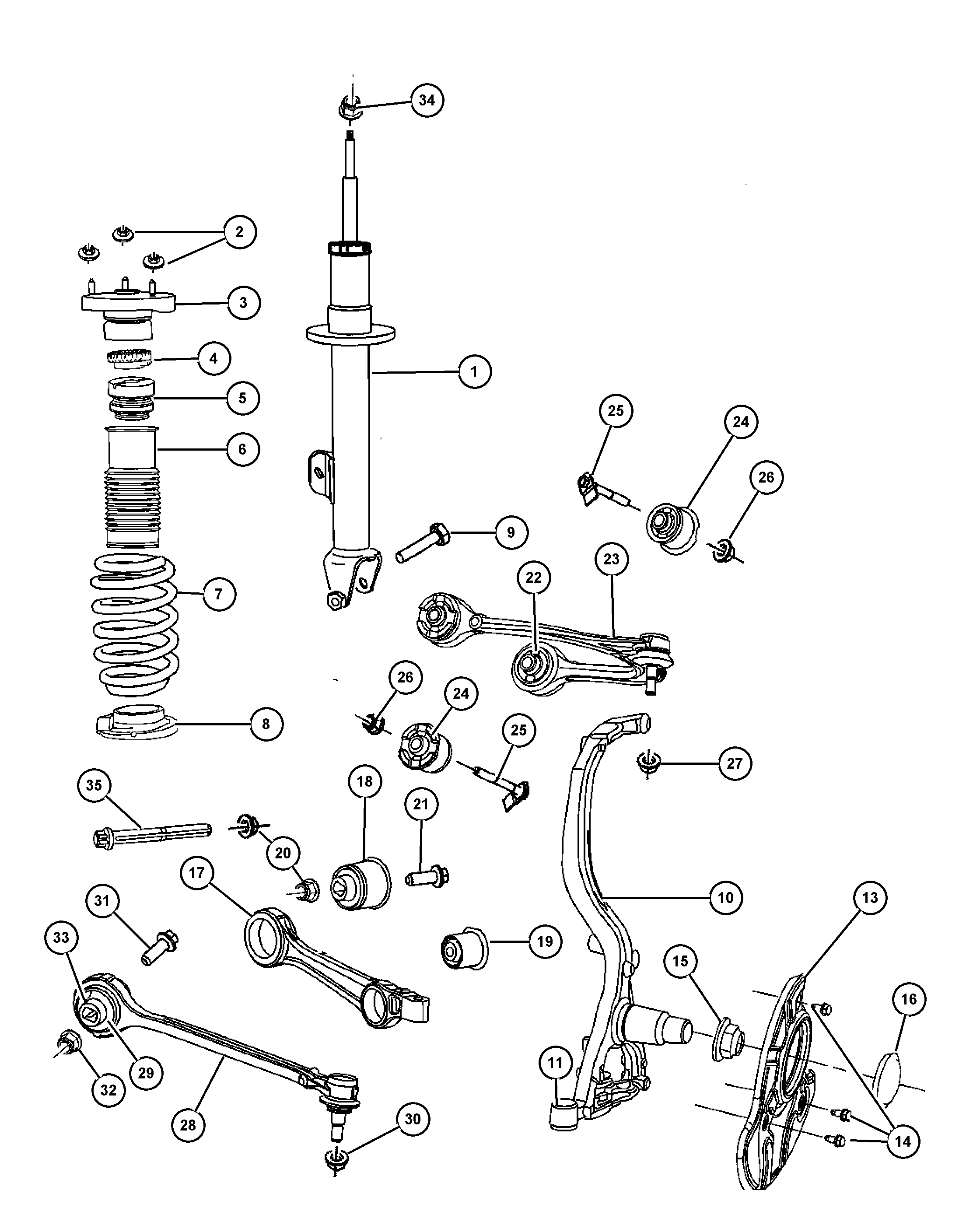 FCA 4782 665AB - Suport,trapez allinparts.ro