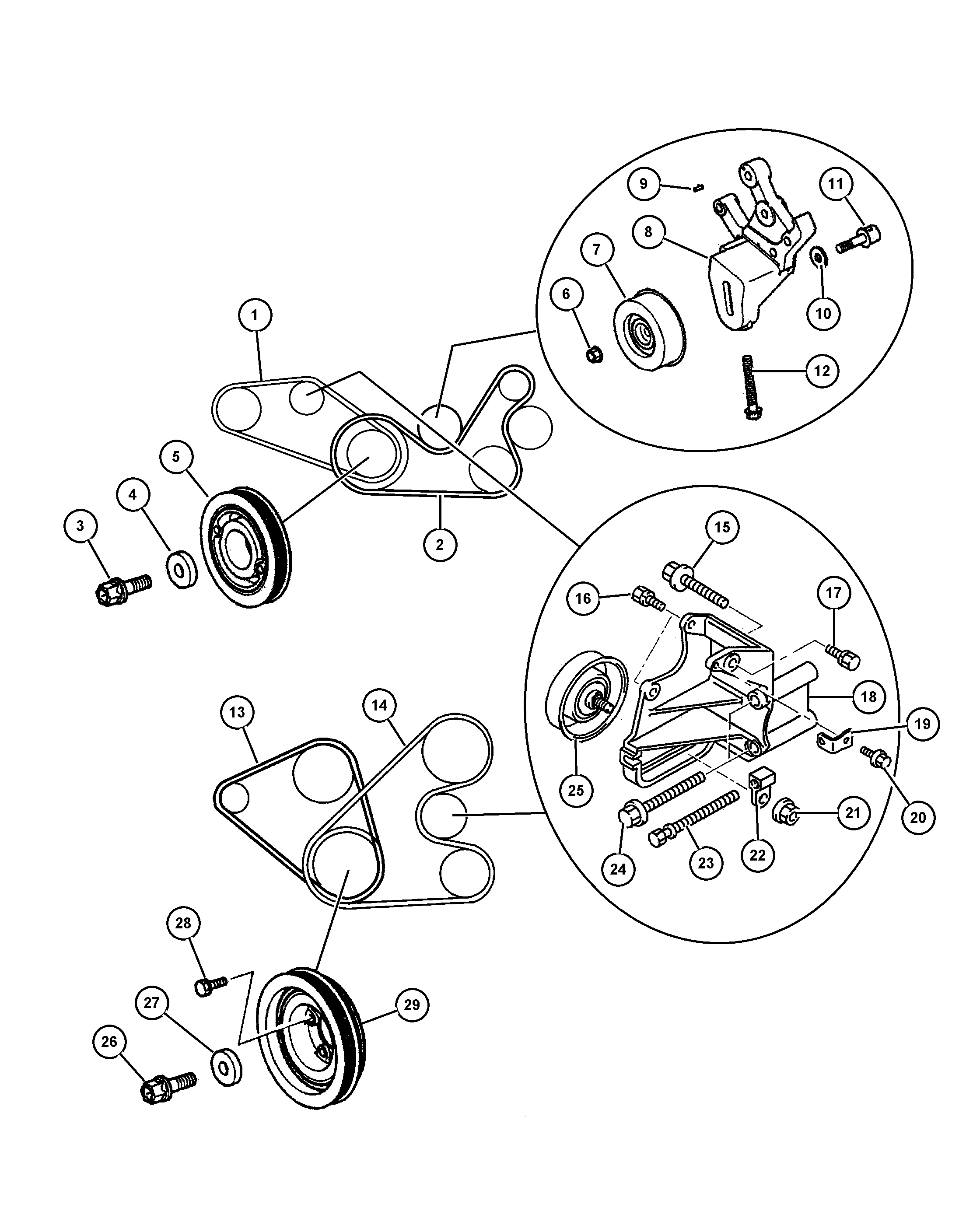 GM MD37 6691 - Curea transmisie cu caneluri allinparts.ro