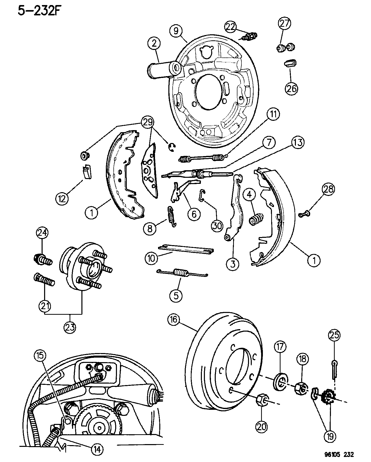 FCA 479 7673 - Set saboti frana allinparts.ro