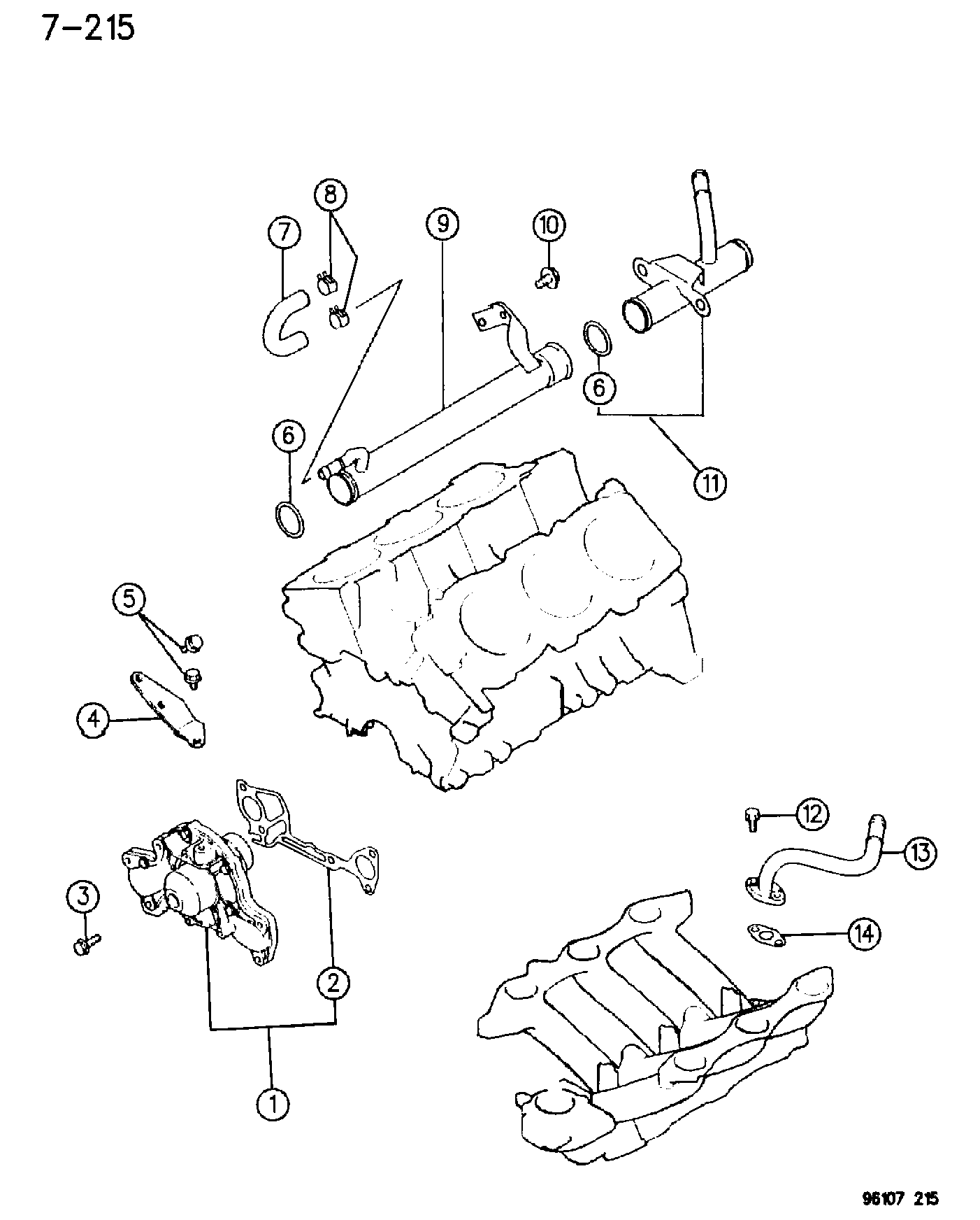 KIA-HYUNDAI MD97 3940 - Pompa apa allinparts.ro