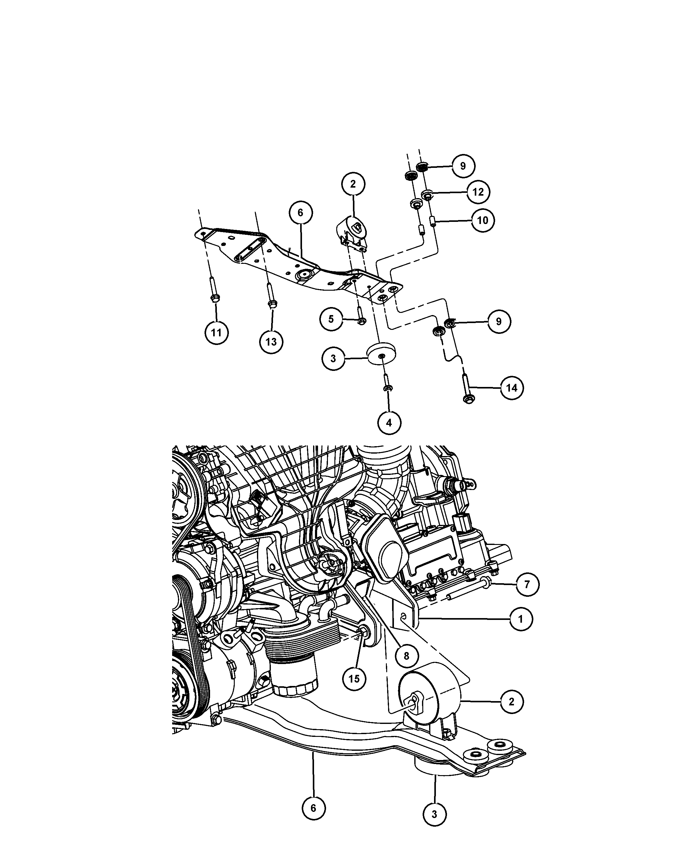 FCA 5085 078AC - Suport motor allinparts.ro