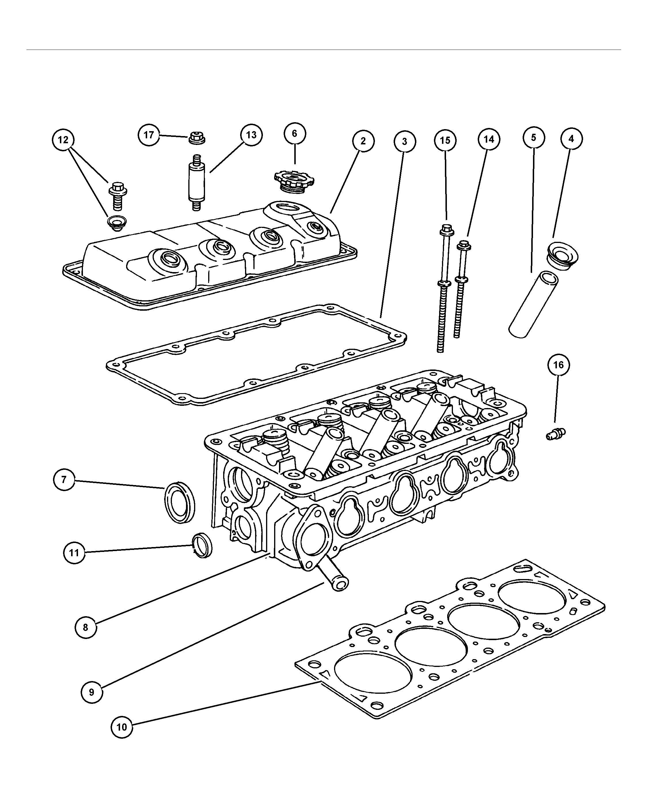 FCA 5014 127AC - Garnitura, chiulasa allinparts.ro