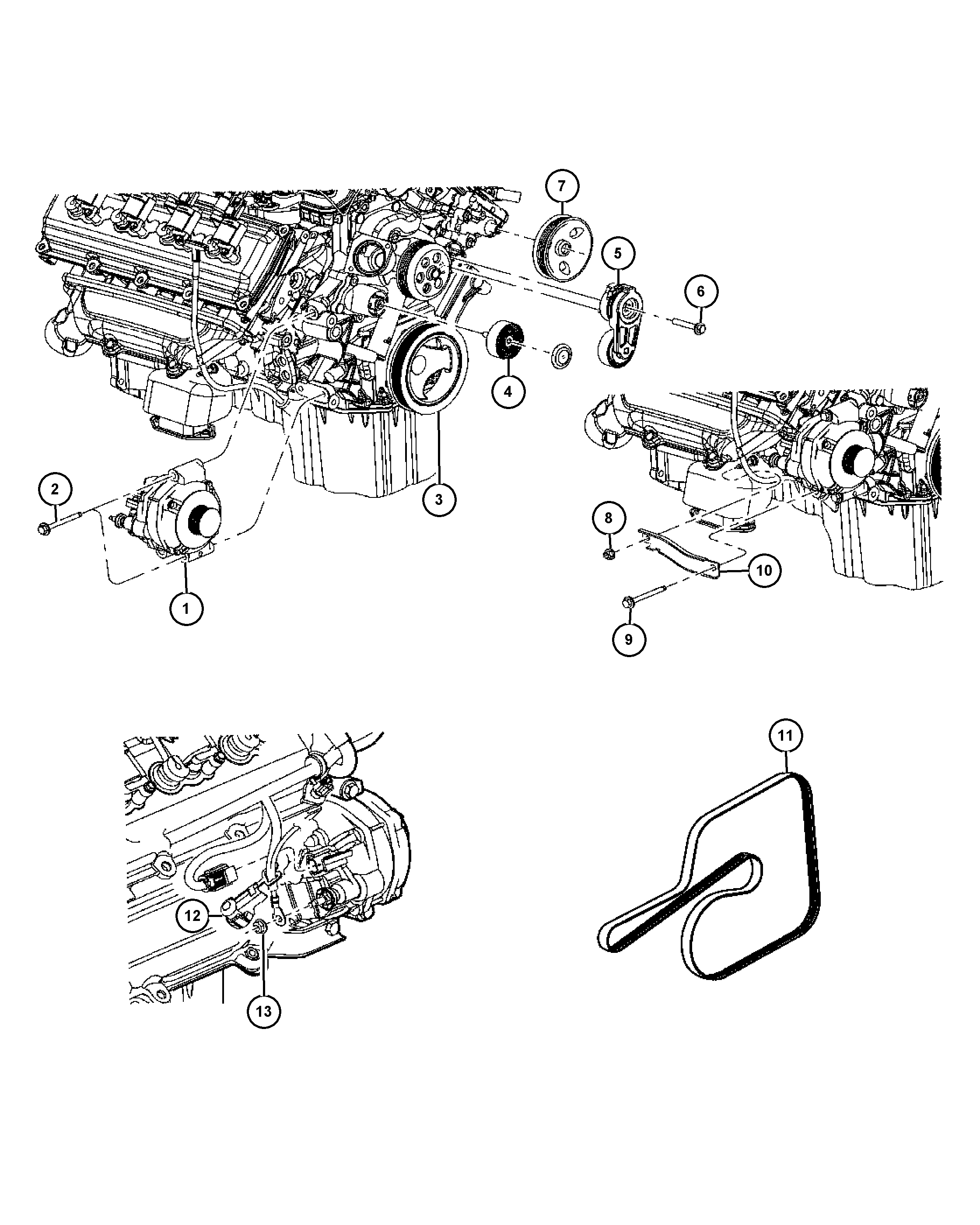 GM 5037 542AA - Curea transmisie cu caneluri allinparts.ro