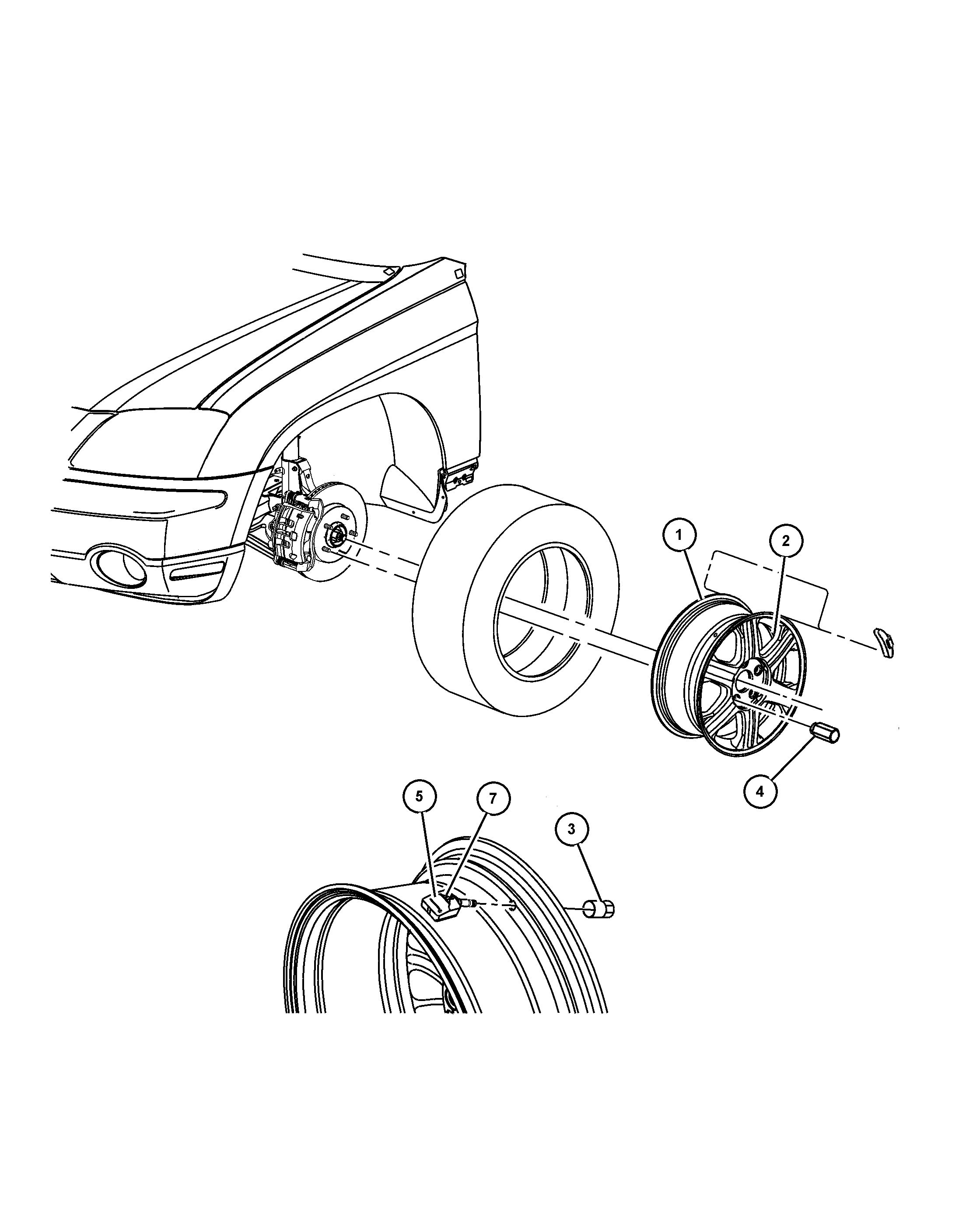 ISUZU 52088 990AC - Senzor, sistem de control al presiunii pneuri allinparts.ro