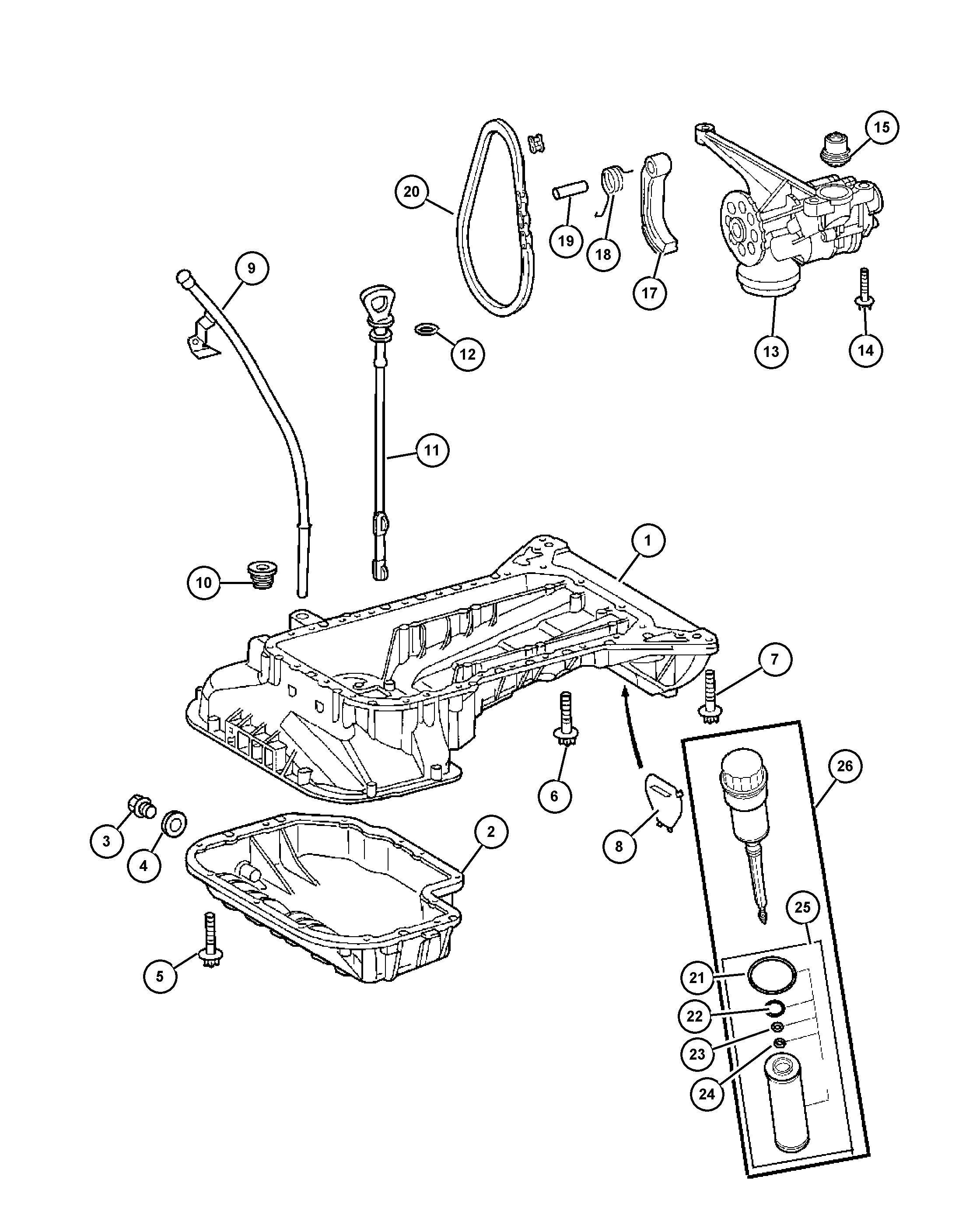 GM 5073 946AA - Inel etansare, surub drena ulei allinparts.ro