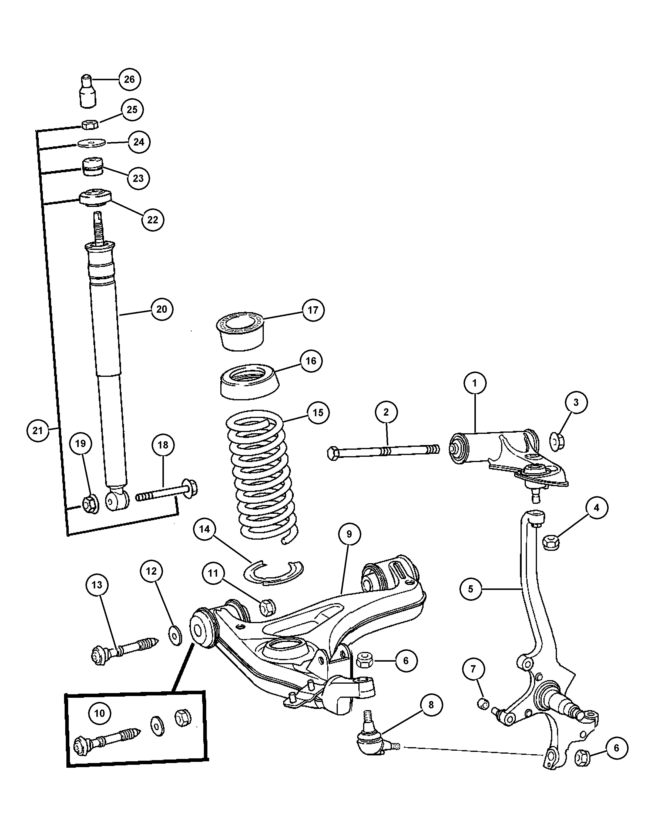 FCA 5096 749AA - Amortizor allinparts.ro