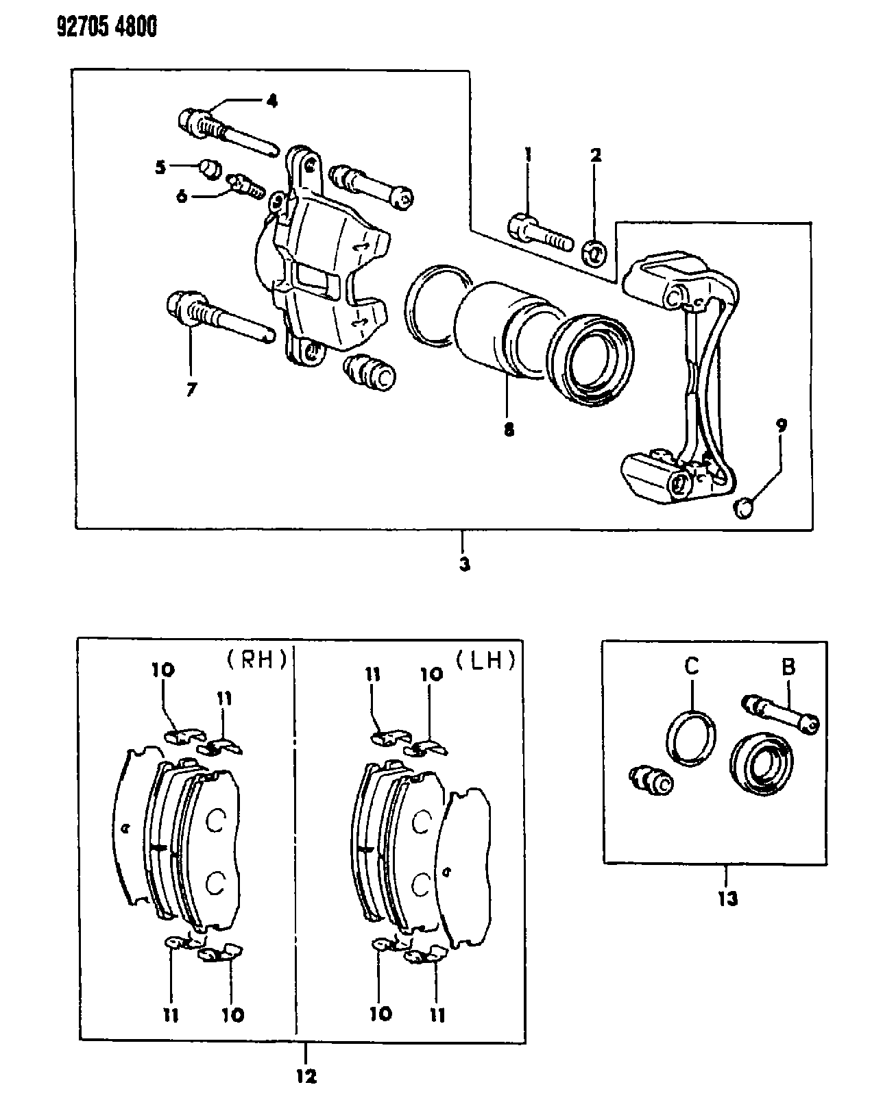 FCA MB699 463 - Set placute frana,frana disc allinparts.ro