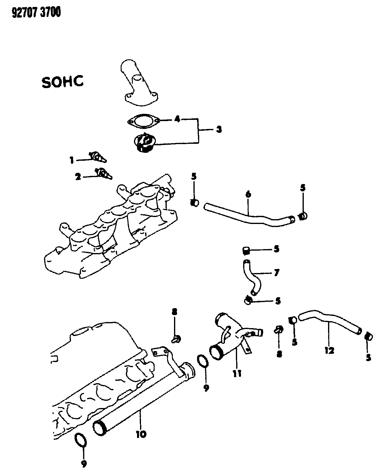 FCA MD99 7680 - Termostat,lichid racire allinparts.ro