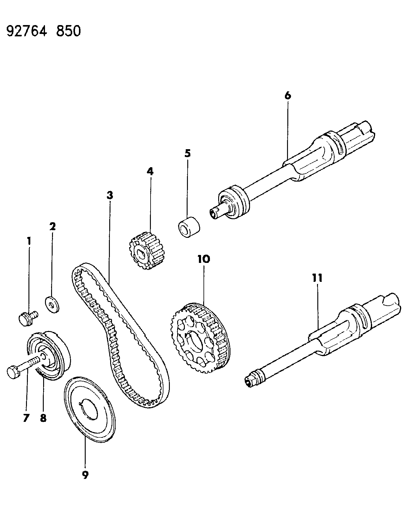 KIA-HYUNDAI MD18 2295 - Curea de distributie allinparts.ro
