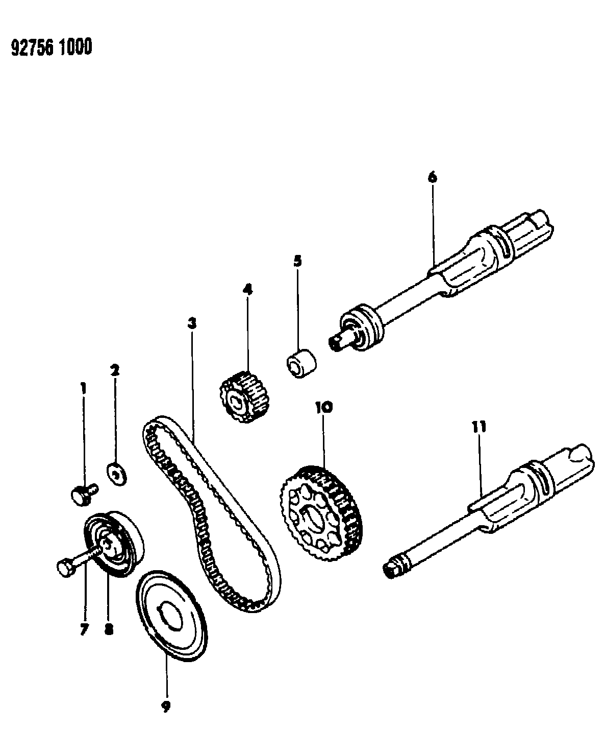 Mitsubishi MD04 0754 - Rola intinzator,curea distributie allinparts.ro