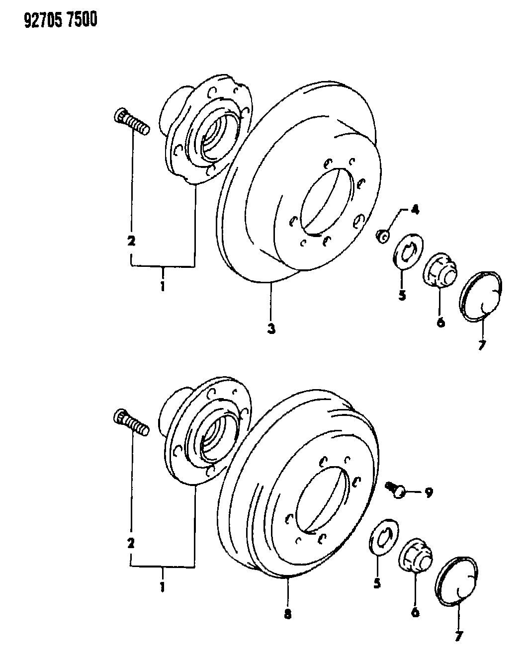 FCA MB69 9964 - Disc frana allinparts.ro