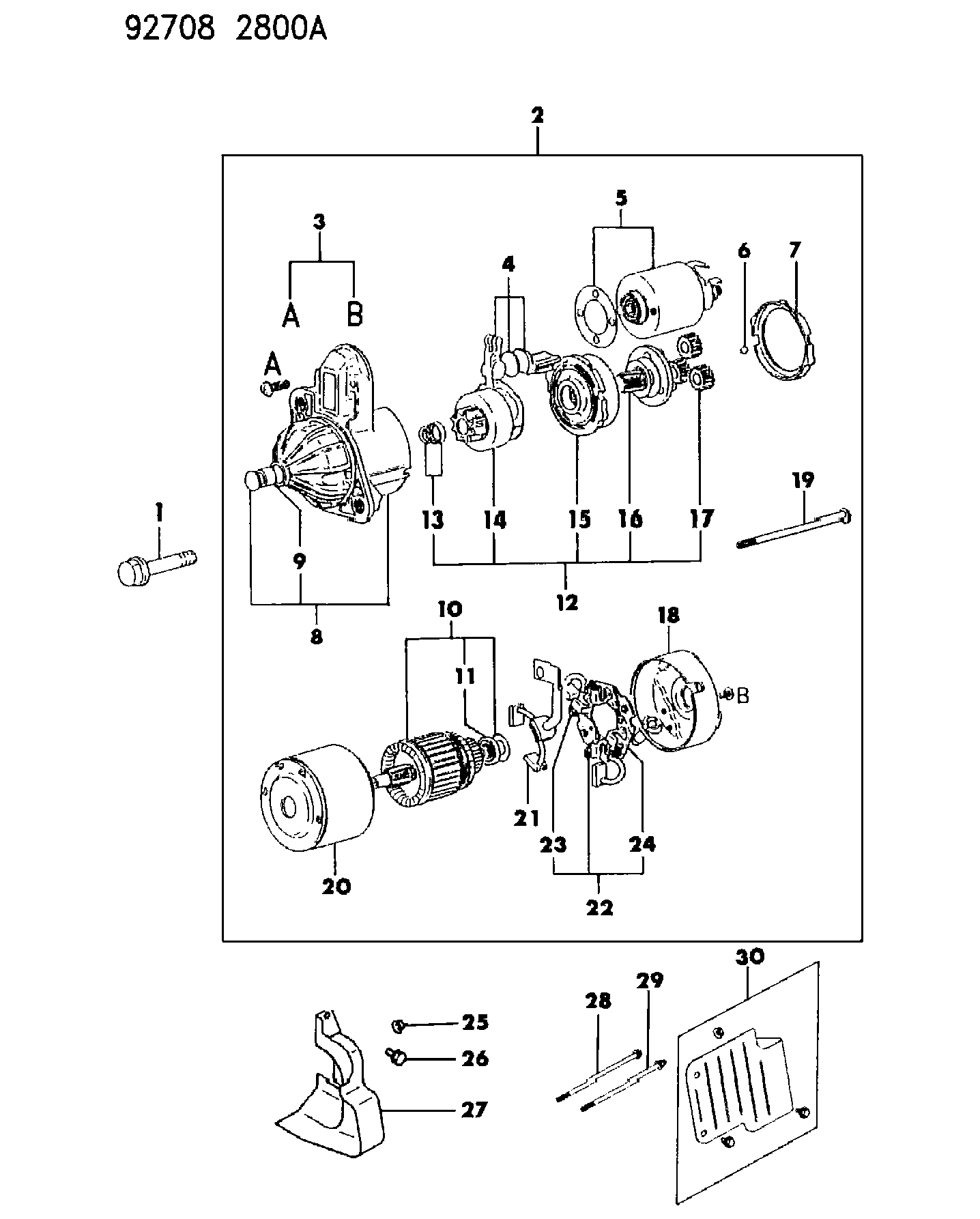 FCA MD17 2863 - Starter allinparts.ro
