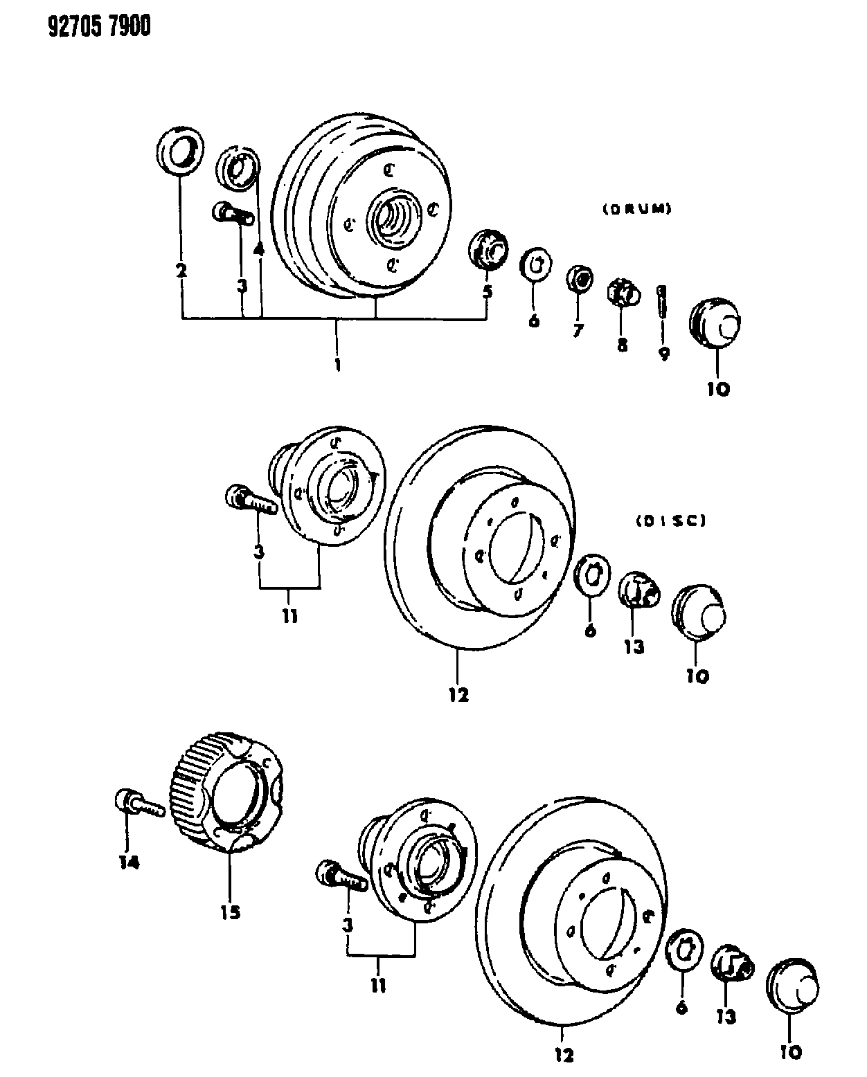 Mitsubishi MA12 3234 - Bolt roata allinparts.ro