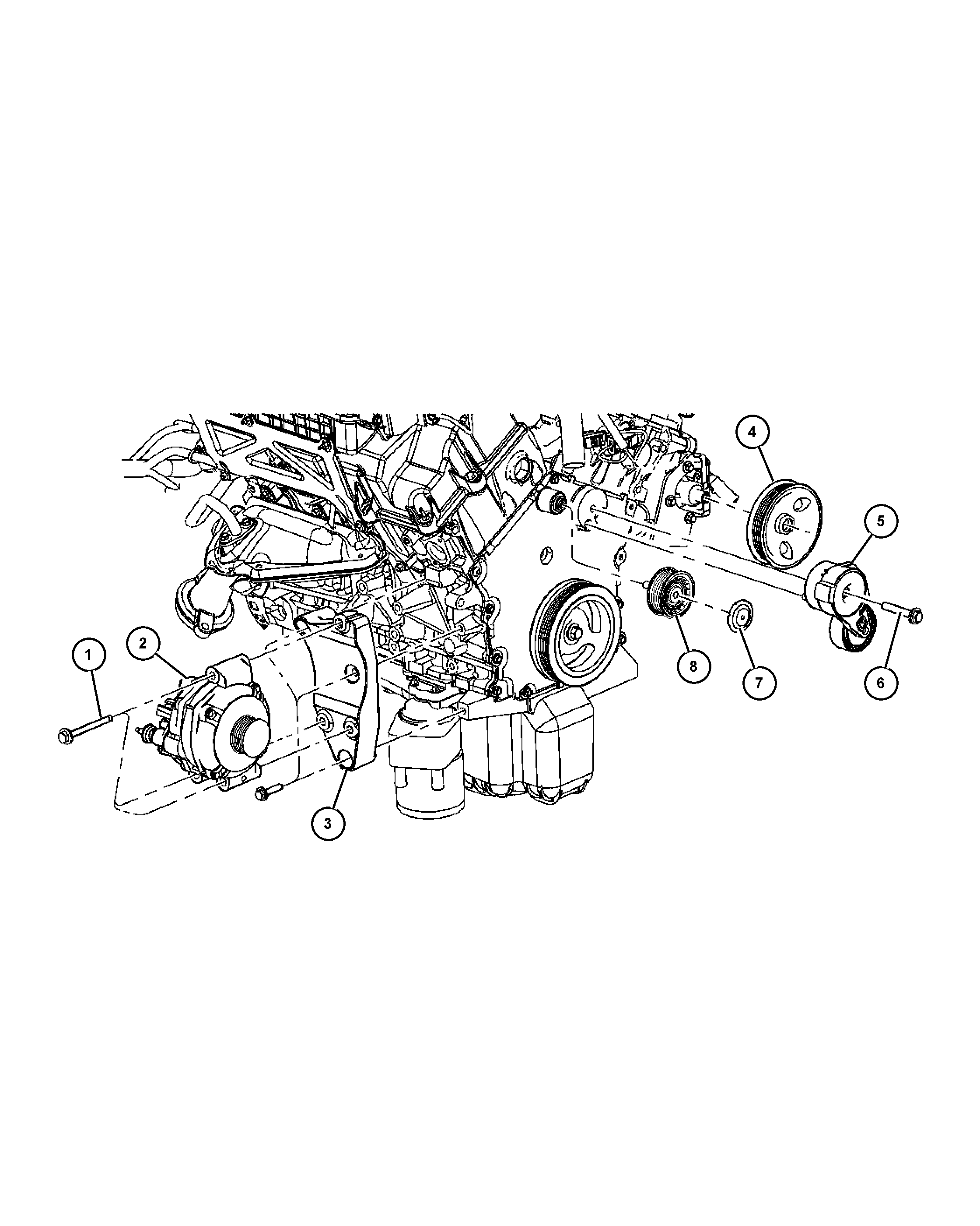 FCA 6507 720AA - Intinzator curea, curea distributie allinparts.ro