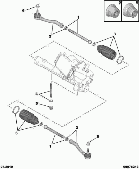 PSA 3812.E8* - Articulatie axiala, cap de bara allinparts.ro