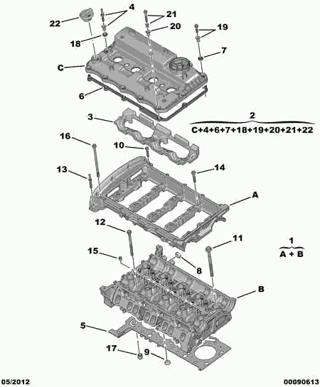 PSA 16 071 265 80 - Chiulasa allinparts.ro