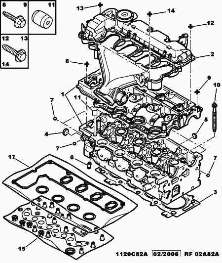 PSA 0200 GP - Chiulasa allinparts.ro