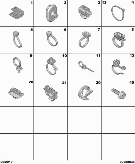 PSA 6545 NT - Clips, acoperire decorativa si protectie allinparts.ro