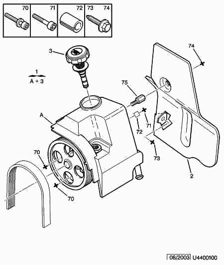 PSA 4007 Z4 - Pompa hidraulica, sistem de directie allinparts.ro