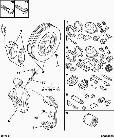 PSA 4246 V0 - Disc frana allinparts.ro