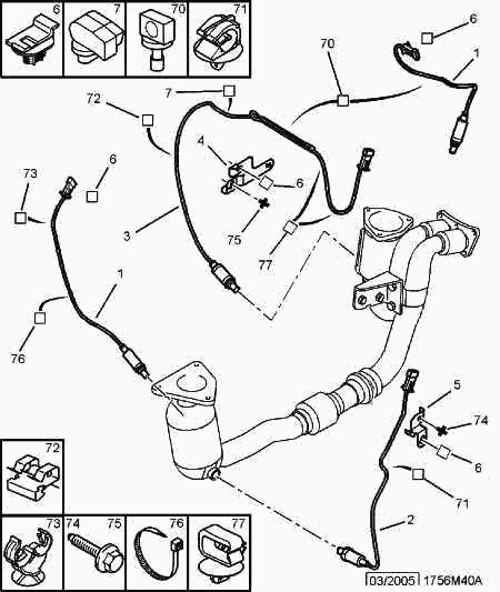 PSA 1628 PL - Sonda Lambda allinparts.ro